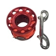 thumbnail image 1 of Professional Diving Reel Double End Hook Flat Rope Winding Line Spool Stainless Steel Dive Gear Outdoor Equipment Accessory 15m Red, 1 of 8
