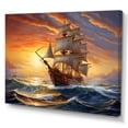 thumbnail image 2 of Designart "Mariners Boat Majestic I" Transportation Canvas Wall Art, 2 of 5
