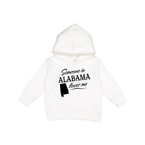 Inktastic Someone in Alabama Loves Me Toddler Hoodie