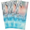 thumbnail image 6 of White Unicorn Clouds Dish Towels Set of 6, Blue Sky Washable Tea Towels Dishcloths Lint-Free 18x28 Inch Fast Drying for Kitchen Restaurant Bar Clean, 6 of 7