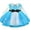 Blue princess, variant on 1-6Y Purple Princess Dress for Girls, Kids Dress Up Clothes for Halloween Party Cosplay Christmas