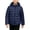 Navy, variant on Cethrio Boys Puffer Jackets Size 14-16, Warm Full Zip Long Sleeve Lightweight Winter Outerwear with Pockets Gray