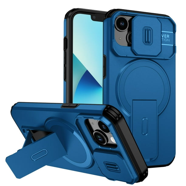 Funda GANGXUN para iPhone 13 – Magnética Antigolpes con Soporte y Protección Doble