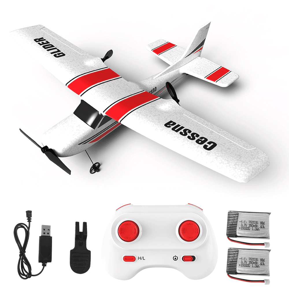 FX-801 RC Plane 2.4Ghz 2CH RC Airplane RTF Gliding Aircraft Toys Gift For Kids A 