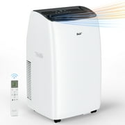 DuraComfort Cooling&Heating Portable Air Conditioners, 10200 BTU(14000 BTU ASHRAE), Dehumidifier, Fan, Up to 450 Sq. Ft