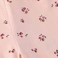 thumbnail image 4 of Toddler Girls Leggings Pants Floral Print Casual Stretchable Soft Breathable Elastic Waistband Clothing Pink Size 4-5T, 4 of 7