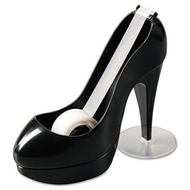 Shoe Tape Dispenser Black High Heel 1 in. Core
