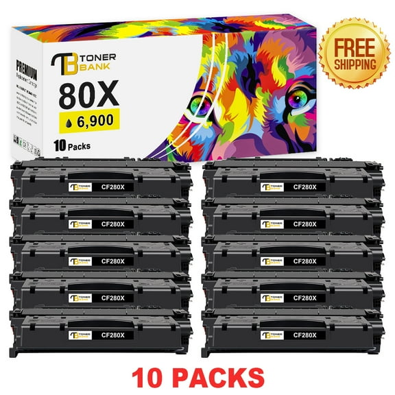 80X Toner Cartridges Compatible for HP 80A 80X CF280X CF280A Toner Cartridge for HP LaserJet Pro 400 M401a M401d M401n M401dn M401dne M401dw MFP M425dn M425dw Printer Ink