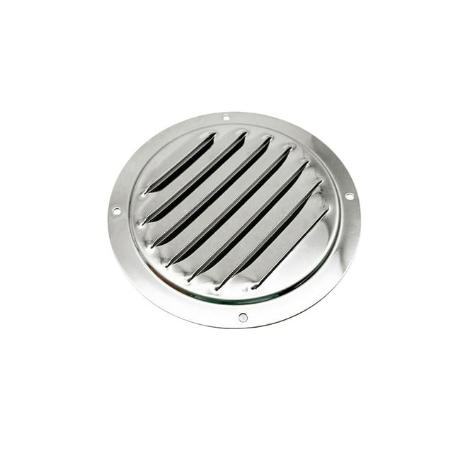Rejillas de Ventilación Riwesomey Redonda 4 Pulgadas Acero Inoxidable