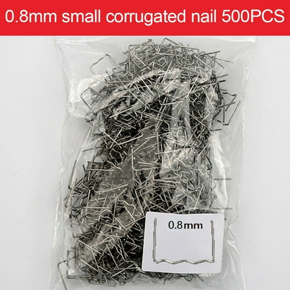 Ruibeauty 500PCS 0.6/0.8mm Hot Stapler Staples For Car Bumper Plastic Welder Repair Kit