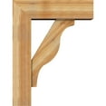 thumbnail image 3 of Ekena Millwork 8"W x 26"D x 34"H Funston Block Rough Sawn Bracket w/ Offset Brace, Western Red Cedar, 3 of 25