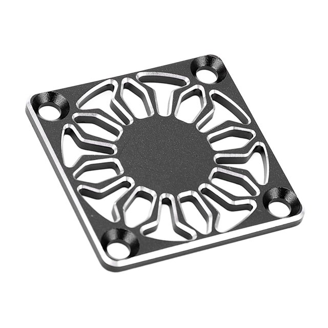 Cubierta De Protección Del Ventilador De Refrigeración Del Motor RC De aleación De Aluminio, Ventilador De Disipación De Calor De Mecanizado CNC Para Vehículo RC