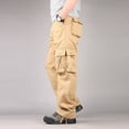 thumbnail image 4 of EHQJNJ Workout Pants Men Mens Webbing Pants Casual Pants All Cotton Loose Plus Large Cargo Pants Mens Pants Mens Running Pants Mens Stretch Dress Pants, 4 of 8