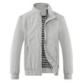thumbnail image 5 of Veste Bomber Slim Mode Décontractée Printemps Automne pour Hommes Nouvelle Arrivée Veste de Baseball M-6TG, 5 of 5