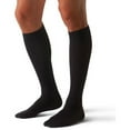 thumbnail image 2 of Curad Compression Socks with 8-15mmHg, Black, Size S, Regular Length, 1 Pair, 2 of 7