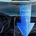 thumbnail image 4 of CHUANK 23x49in Car Retractable Curtain  Sun Protection Cool Windshield Sunshade  Retractable Sunshade for Car  Car Window Shades Front Rear Windshield, 4 of 5