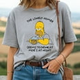 thumbnail image 2 of The Lonely Homer Seems To Drink At Moe’s At Night T-Shirt, 2 of 5