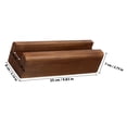 thumbnail image 2 of Minkissy 1Set Full Length Standing Mirror Support Light Brown Rectangular Design for Homeowners, 2 of 7