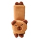thumbnail image 2 of Protector de asiento de coche Capybara, correa de hombro interior, protector de cinturón de seguridad plegable y ajustable, para perros, mascotas, viajes en coche, material plástico, 2 of 7
