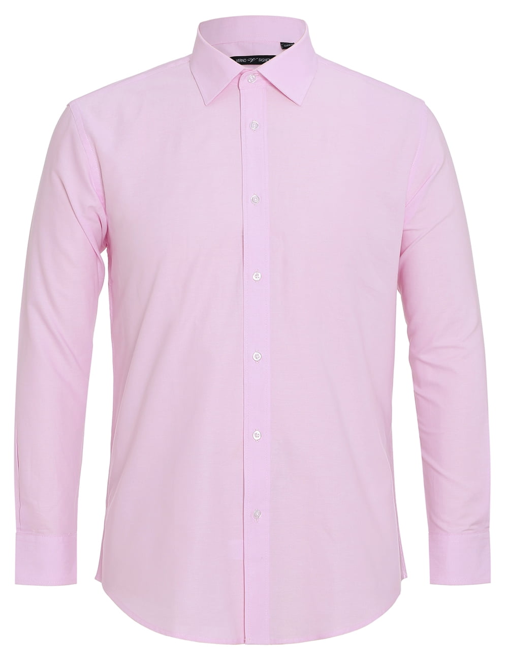 men's classic fit long sleeve solid oxford shirt