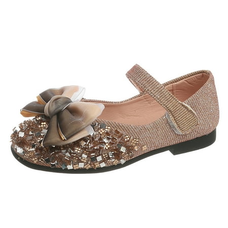 

Kids Princess Shoes Bowkont Bling Casual Shoes