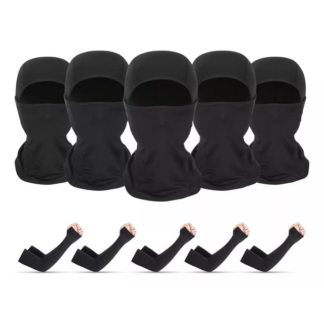 Balaclava 5 Pack Full - Pasamontañas Militar Táctico Bandana