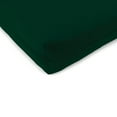 thumbnail image 2 of Jordan Manufacturing 17" x 19" Forest Green Solid Rectangular Outdoor Chair Pad Seat Cushion with Ties (2 Pack), 2 of 9