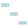 thumbnail image 1 of Inteprter 10 piezas de parches de flores para planchar sin planchar parches bordados autoadhesivos suministros de emergencia para sombreros de bricolaje Type1 NO1 Inteprter CBP233651, 1 of 6
