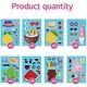 thumbnail image 5 of 48 hojas 8 estilos Hawaii Haz una cara Hojas de pegatinas Crea tus propias pegatinas de piña y flamenco Adhesivo de verano, 5 of 8