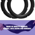 thumbnail image 2 of 10Inch Speaker Surround Repair Rubber Woofer Edge With Hole (2Pcs), Speaker Surround, 2 of 9