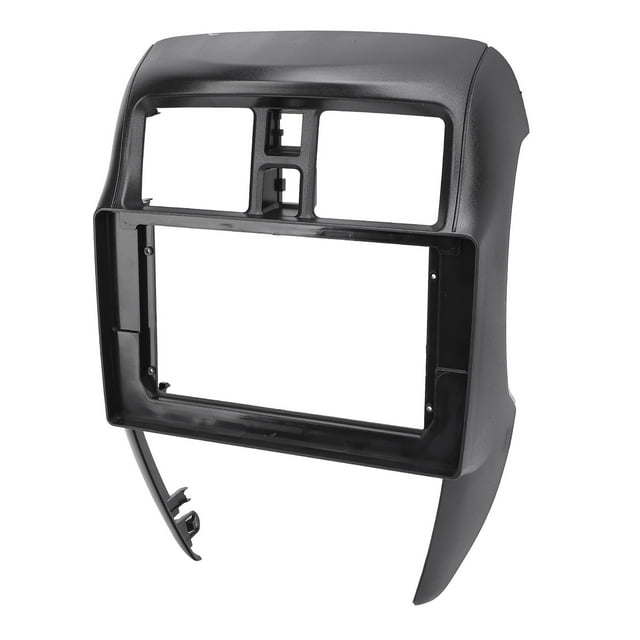 Marco Del Panel De Navegación Negro 10.1in 2din Radio Stereo Dash Instalación Monte Monte Para Versa 2015 A 2019