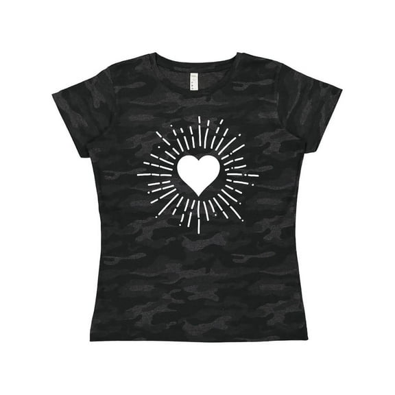 Inktastic Heart Valentine Day Girls Women's T-Shirt