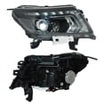 thumbnail image 1 of Faro Principal TYC Np300 Frontier 2016 A 2020 LADO PASAJERO Fondo negro C/leds, 1 of 4