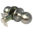 thumbnail image 2 of jifeng Copper Passage Keyless Door Lock Chromed Door Knob And Door Handle For Interior, 2 of 7