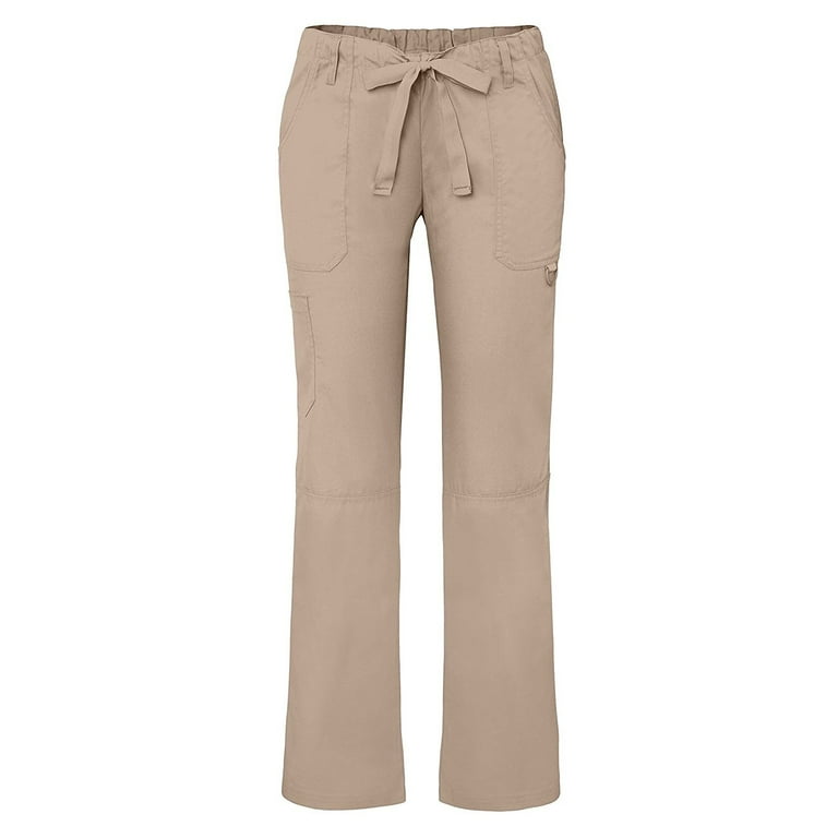 Women's Drawstring Pants with Patch Pockets