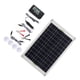 thumbnail image 4 of W Kit de panel solar, cargador de panel solar de 50 W, un kit de controlador de carga solar, kit de panel solar portátil, eficiencia maximizada Jadeshay A, 4 of 8