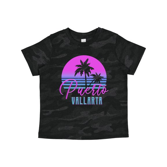 Inktastic Retro 80s Puerto Vallarta Boys or Girls Toddler T-Shirt