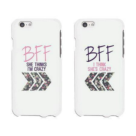 BFF Floral Arrow Cute BFF Matching Phone Cases For Best Friends