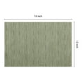 thumbnail image 4 of REGALWOVEN Placemats Set of 6 Placemats for Kitchen Dining Table Decor Washable Table Placemats Wipeable Table Mat Green 18*12Inch, 4 of 7