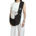 thumbnail image 1 of pitrice Sac de Transport pour Chat Chien Sac de Voyage Café, 1 of 9