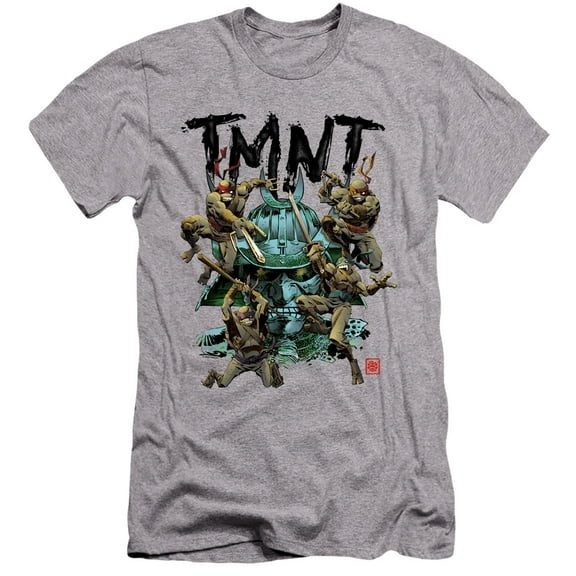 TMNT Teenage Mutant Ninja Turtles Feudal Japan Unisex Adult Canvas Brand T Shirt