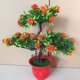 thumbnail image 4 of Gwong Decoración hogareña Artificial Rose Flower Guest Greeling Pine Plant Pot Home Desktop Office Decor Gwong 21037528, 4 of 7