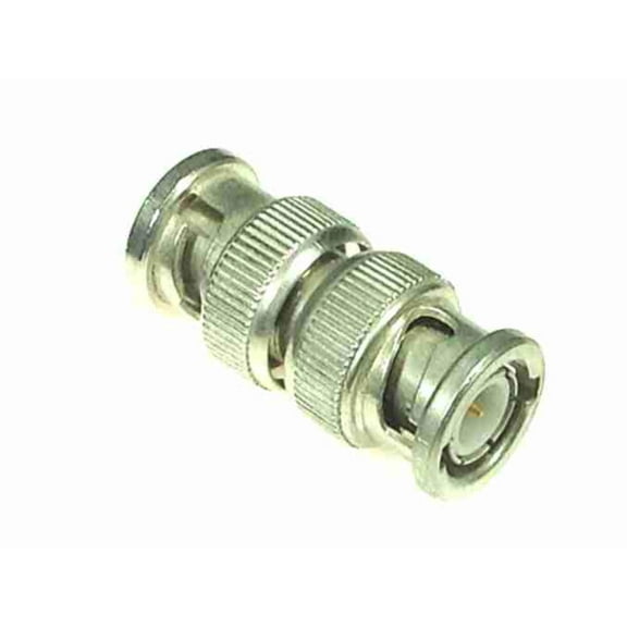 BNC Male To BNC Male Adapter Select Finish: Nickel
