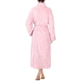thumbnail image 2 of PAVILIA Premium - Albornoz suave de felpa para mujer, forro polar cálido y esponjoso, Sherpa Shaggy (2XL/3XL rosa claro), 2 of 5