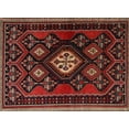 thumbnail image 1 of Ahgly Company Machine Washable Indoor Rectangle Traditional Sepia Brown Area Rugs, 3' x 5', 1 of 7