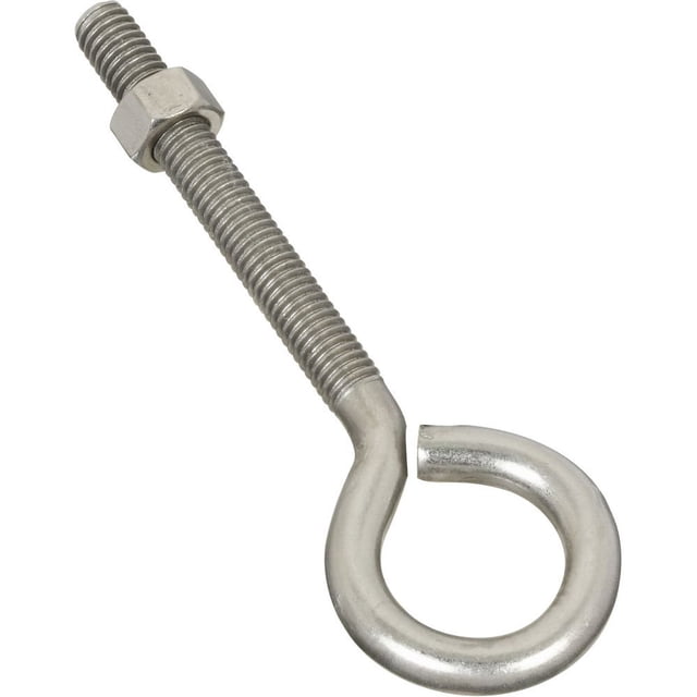 Eye Bolt National Hardware N221-655 2161BC Acero inoxidable