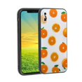 thumbnail image 1 of Compatible with iPhone X Phone Case, Oranges-271 Case Silicone Protective for Teen Girl Boy Case for iPhone X, 1 of 1