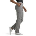 thumbnail image 2 of Lee Women's Petite Ultra Lux Comfort with Flex-to-Go Utility Pant, Hd Lee Gray, 2 of 5