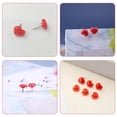 thumbnail image 3 of OULII 100Pcs Red Heart Push Pins For Organization In Office And School Settings, 3 of 8