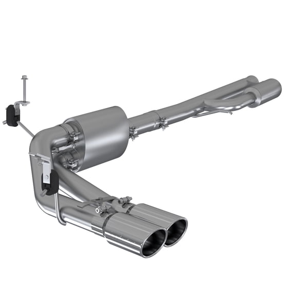 Mbrp Exhaust S5092304 Armor Pro Cat Back Exhaust System Fits select: 2020-2021 CHEVROLET SILVERADO, 2019 CHEVROLET SILVERADO C1500 LT